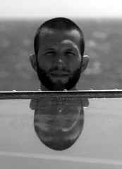 Me with a beard, I won the contest!