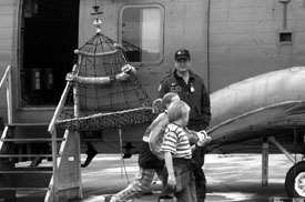 Neil at the Airshow in Kiel