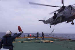 Pulling-up for Helicopter In Flight Refuelling (HIFR)