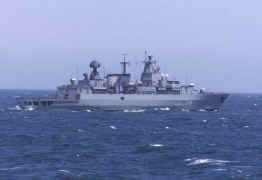 German Brandenburg Class Frigate, the Mecklenberg Vorpommern