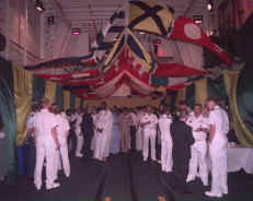 Reception on night of arrival in Nouakchott.