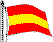 Spain Flag and Tourism Link