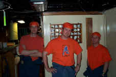 Liqwud Dwayno poses with the Air Stewards