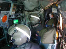 A view of the Navigators hard at work