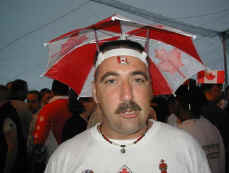 It's not raining, man!