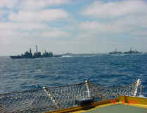 The Fleet in formation
