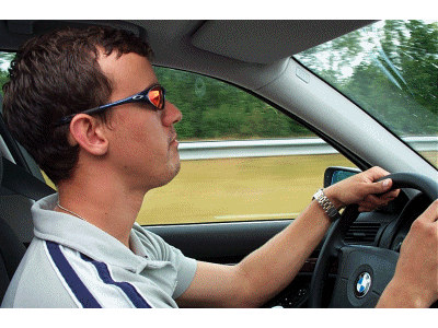 Chris Rockin' in the Beemer