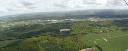 Aerial shot of Jever GAF