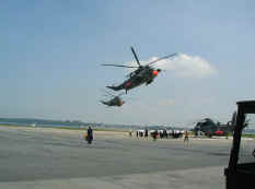 Sea King Fly By