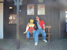 She's a Lego girl, in a lego world, she's made of plastic...