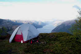 The best campsite money can buy... and best of all, it was free!