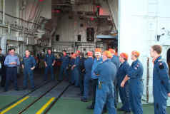 The Admiral of the Fleet visits the Air Det