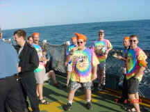 The Boys dresses in their Jamaican best