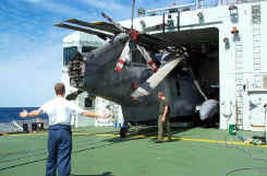 Traversing Stalker out of the Hangar for a bath