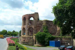 1800 year old Roman baths in Trier