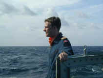 Luke considers the idea of swimming ashore... "I think I can make it..."