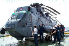 Washing the Helo